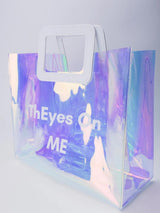 ThEyesOn You Tote/Shopper Bag in Laser Vinyl