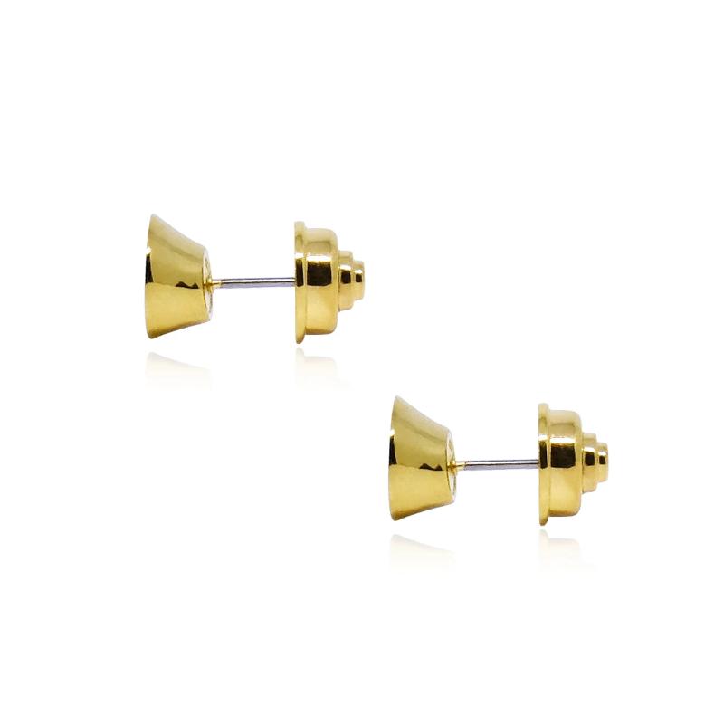 No More Tears Stud in 18k Gold - ThEyes On