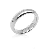 On Diet Wide Pudding Ring in Rhodium 925Silver - ThEyes On