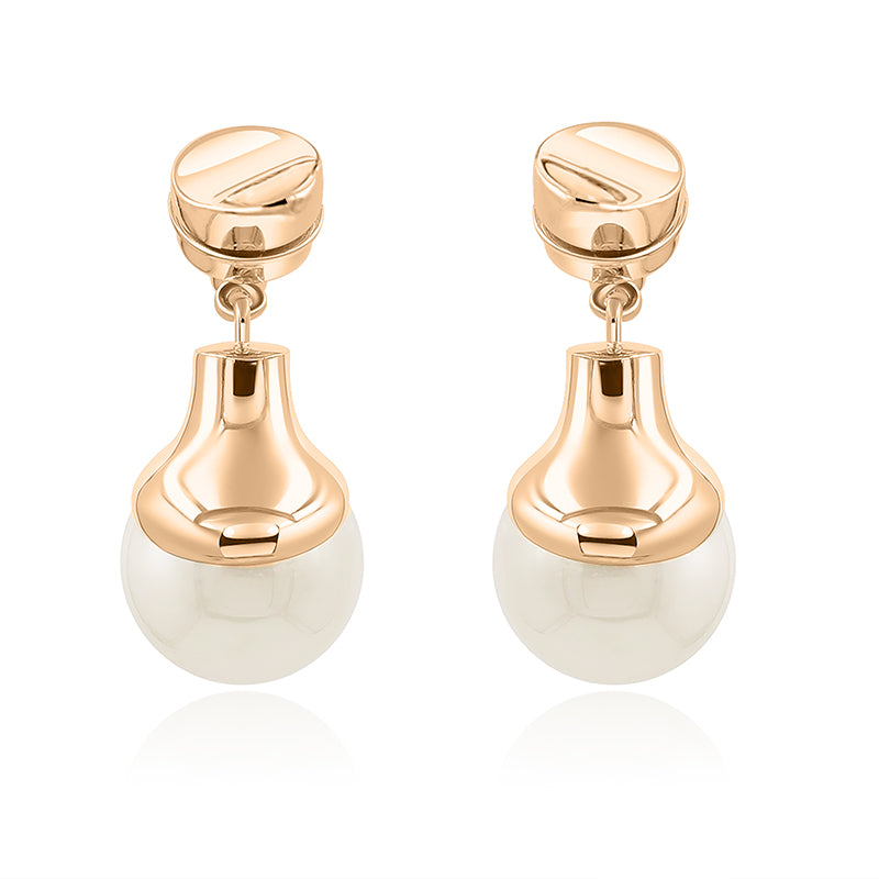 Large Pearl Pendant Earring