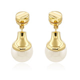 Devotion Pendant Earring in 18k Gold - ThEyes On