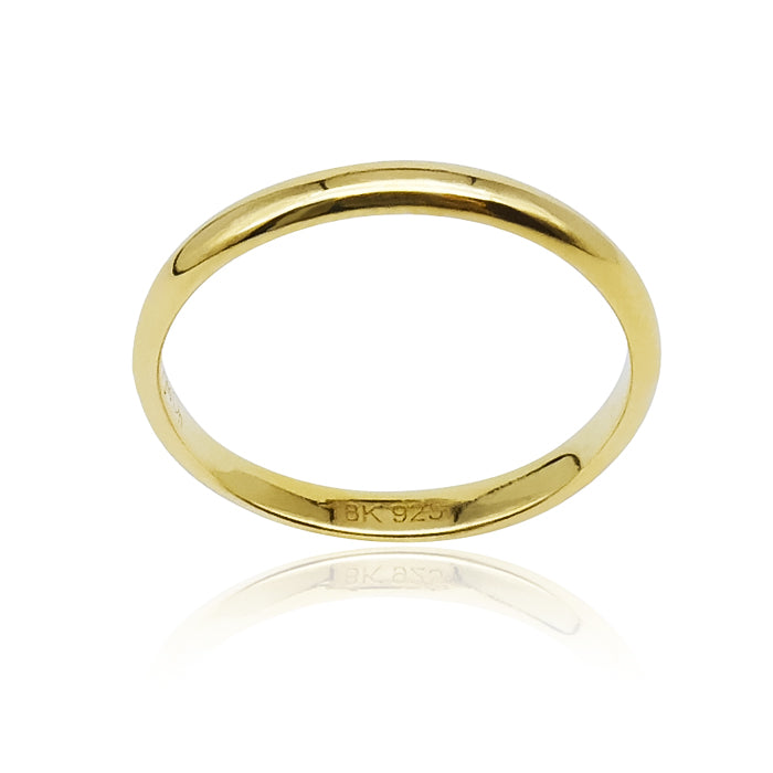 On Diet Pudding Ring in 18k Gold - ThEyes On
