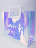 ThEyesOn You Tote/Shopper Bag in Laser Vinyl - ThEyes On