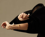 Adoring Cuff Bracelet in 18k Gold - ThEyes On
