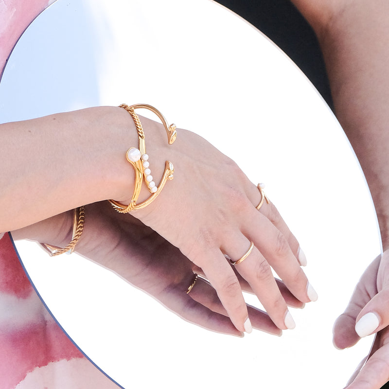 Pearl Chain Bracelet