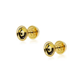 No More Tears Stud in 18k Gold - ThEyes On
