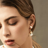 Devotion Pendant Earring in 18k Gold - ThEyes On