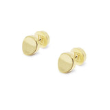 Curved Circle Large Stud