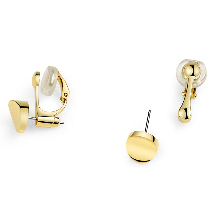 Adoring Large Stud in 18k Gold - ThEyes On