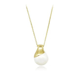 Devotion Pendant Necklace in 18k Gold - ThEyes On