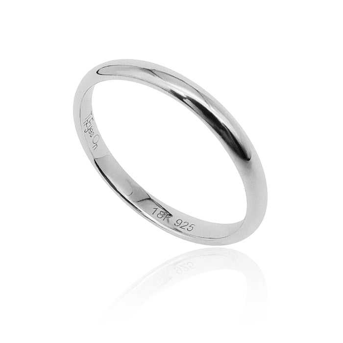 On Diet Pudding Ring in Rhodium 925Silver - ThEyes On
