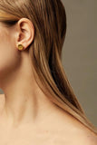 Adoring Large Stud in Rh 925Silver - ThEyes On